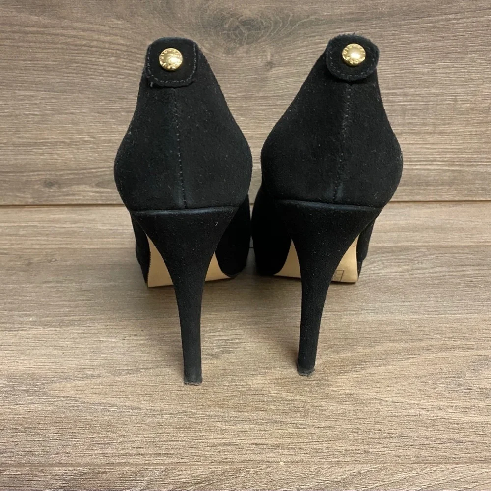 Michael Michael Kors | Black York Suede Pumps 9